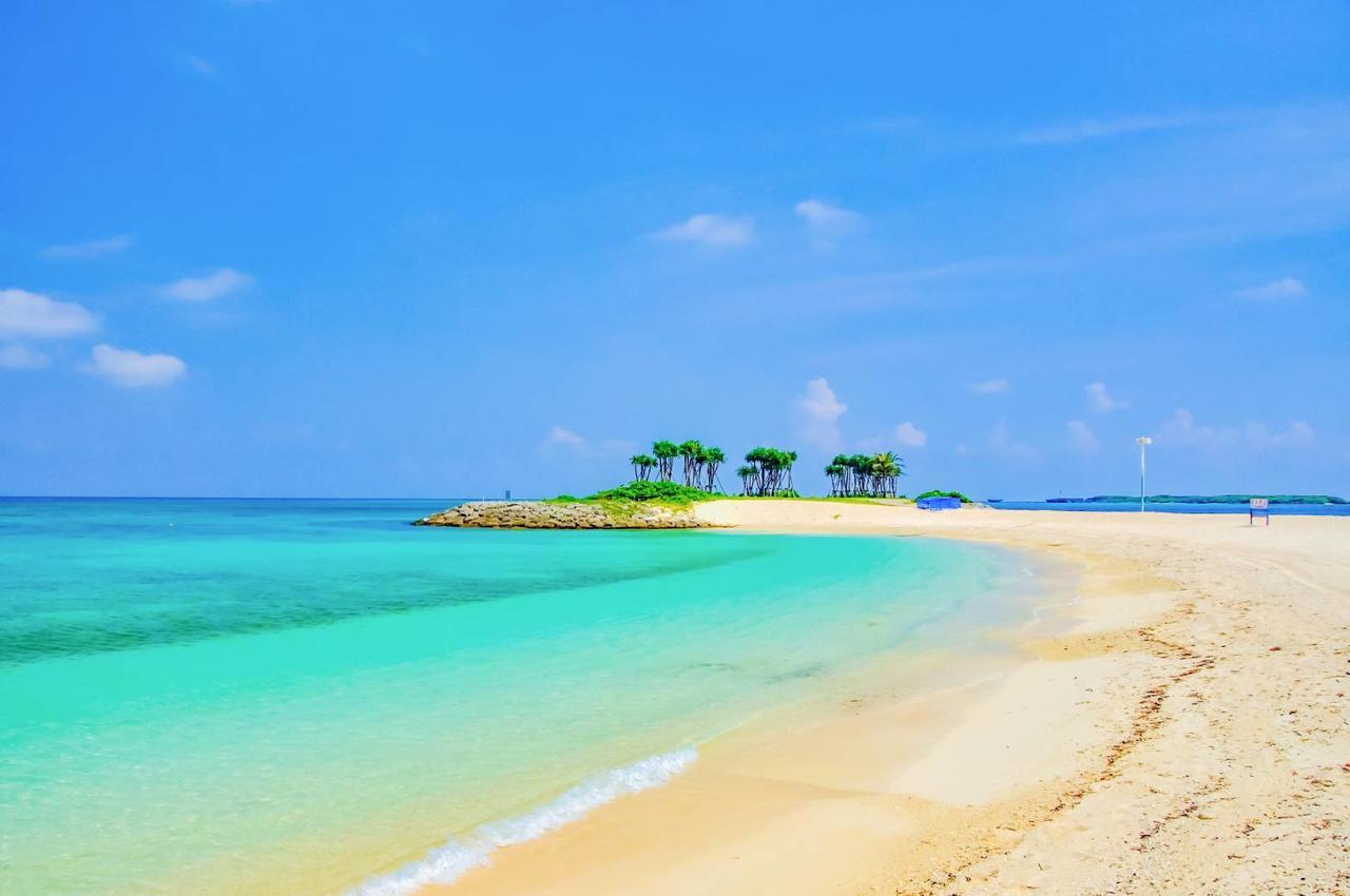 Kariyushi Condominium Resort Motobu The Beach Garden House Extérieur photo